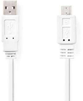 Nedis USB-Kabel - CCGP60410WT10 Wit