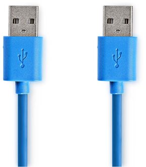 Nedis USB-Kabel - CCGP61000BU10 Blauw