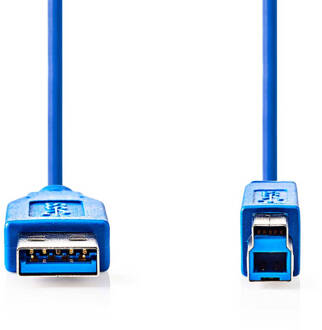 Nedis USB-Kabel - CCGP61100BU30 Blauw