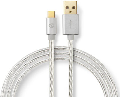 Nedis USB-Kabel - CCTB60600AL10 Zilverkleurig