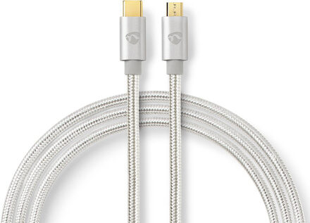 Nedis USB-Kabel - CCTB60650AL20 Zilverkleurig