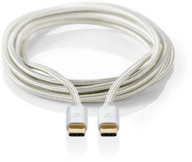 Nedis USB-Kabel - CCTB60800AL20 Zilverkleurig