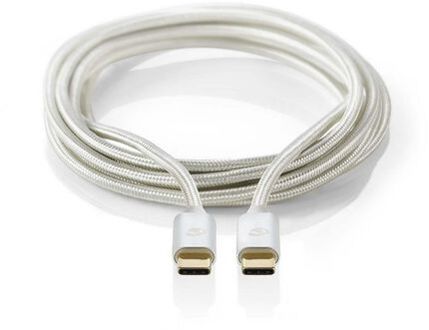Nedis USB-Kabel - CCTB64700AL10 Zilverkleurig