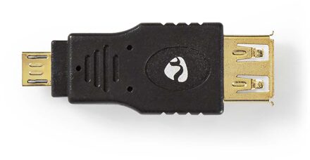 Nedis USB Micro-B Adapter - CCBW60901AT - Antraciet Zwart