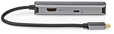 Nedis USB Multi-Port Adapter - CCBW64220AT02 Zwart