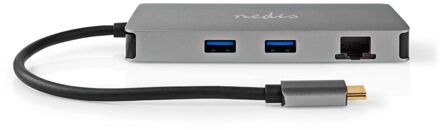 Nedis USB Multi-Port Adapter - CCBW64250AT02 Zwart