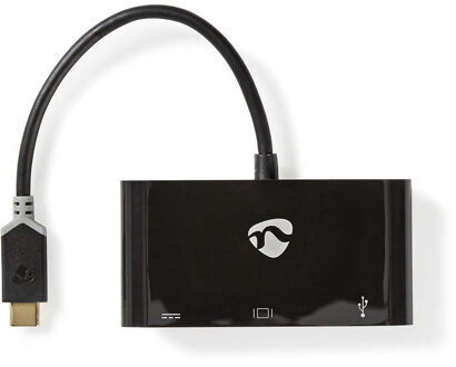 Nedis USB Multi-Port Adapter - CCBW64760AT02 Zwart