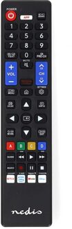 Nedis Vervangende Afstandsbediening | Geschikt voor: Samsung | Voorgeprogrammeerd | 1 Apparaat | Amazon Prime / Disney + Button / Netflix Knop |