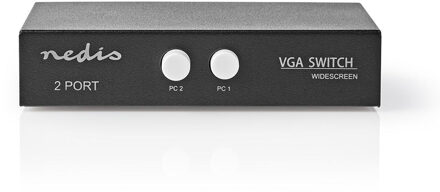 Nedis VGA-Switch - CSWI5902BK - Zwart