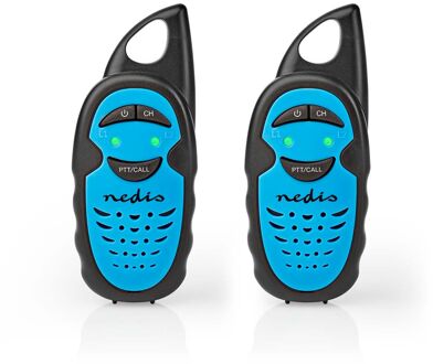 Nedis Walkie talkie Set - WLTK0300BU - Blauw