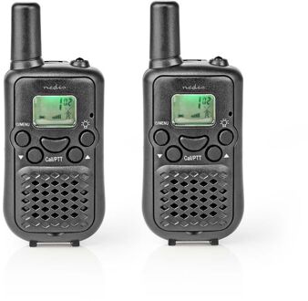 Nedis Walkie talkie Set - WLTK0500BK - Zwart