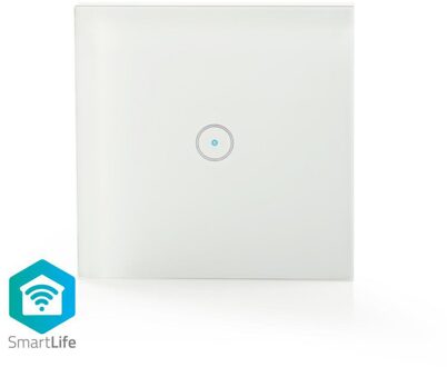 Nedis WiFi Smart Light Switch | Single Schakelaar Wit