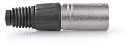 Nedis XLR-Connector - CAGP15972ME - Zilver Zilverkleurig