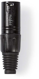 Nedis XLR-Connector - COTP15900BK - Zwart