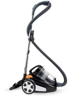 Nedis Zakloze Stofzuiger | 700 W | 3.0 l | Combi-Borstel | 8.5 m | HEPA | Antraciet / Oranje / Zwart - VCBS250GY