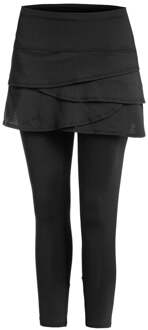 Needle Out Scallop Scapri Dames zwart - XL