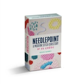 Needlepoint : A Modern Stitch Directory In 50 Cards - Emma Homent