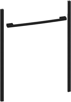 Neff Z9075DY0 Flex Design zijlijsten en greep Deep Black voor warmhoudlade 14 cm + bakoven 60 cm RESTANT