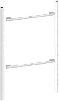 Neff Z990BMY0 Flex Design zijlijsten en grepen Metallic Silver voor compacte bakoven 45 cm + compacte bakoven 45 cm restant