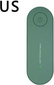 Negatieve Ionen Luchtreiniger Geur Deodorizer Duurzaam Verwijderen Stof Rook Verwijdering Formaldehyde Verwijdering Thuisgebruik groen-US