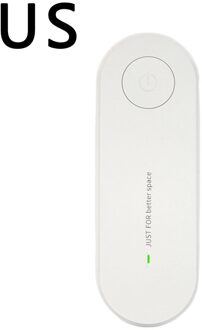 Negatieve Ionen Luchtreiniger Geur Deodorizer Duurzaam Verwijderen Stof Rook Verwijdering Formaldehyde Verwijdering Thuisgebruik wit-US