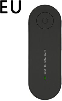 Negatieve Ionen Luchtreiniger Geur Deodorizer Duurzaam Verwijderen Stof Rook Verwijdering Formaldehyde Verwijdering Thuisgebruik zwart-EU