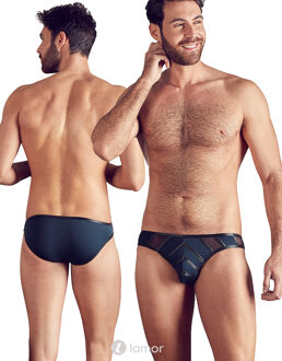 NEK Blauw zwarte Heren slip , NK20372 - Maat: S