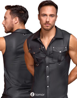 NEK Mouwloos Shirt met drukknopen, NK2161826 - Maat:: S