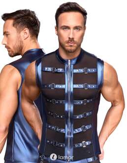 NEK Mouwloos shirt met riemlook, NK2161834 - Maat:: 3XL