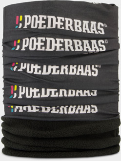 nekwarmer One Size - logo print, nekwamer met fleece aan binnenzijde