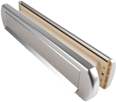 Nemef 3394/01 Briefplaat 3394/01 Ovaal climate comfort | zonder bevestigingsmateriaal - 9339401000