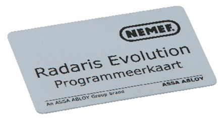 Nemef 7315/01 programmeerkaart radaris evolution | programmeerkaart - 9731501000