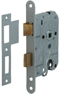 Nemef Cilinderslot Insteekslot Deurslot 1269/17 - Rvs - 55mm