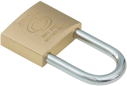 Nemef Hangslot 118130 | 2 sleutels | kastafmeting (bxhxd): 30 x 27 x 13 mm - 10042482