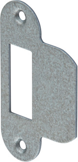 Nemef P1255 Sluitplaat | RVS 23.3x71.5mm afgerond| DR 1+2+3+4 - 9125592700