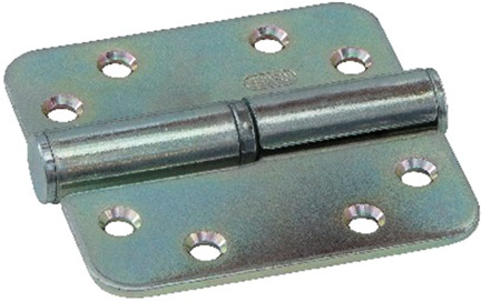 Nemef Paumelles 6342/11 89x89mm rond ls = DIN LS - 9634211032