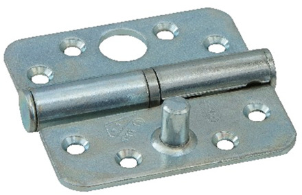 Nemef Paumelles 6343/11 89x89mm rond+n ls = DIN LS - 9634311032