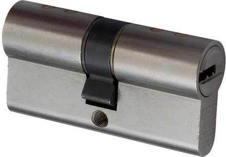 Nemef Set Dubbele europrofielcilinder 142/9 | 3 sleutels | per 2 stuks | gelijksluitend | 61 mm - 9014209302