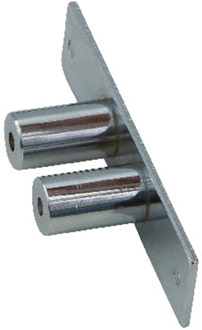 Nemef SK 1008 Veiligheidssluitkom | staal vernikkeld 22x101mm rechthoekig | DR 1+2+3+4 - 9100890000