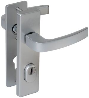 Nemef Veiligheidsbeslag Voor Deur 3407-ii - Aluminium Zilver - Skg*** Kerntrekbeveiliging - Pc55mm