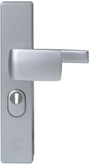 Nemef Veiligheidsbeslag Voor Deur 3415-ii - Aluminium Zilver - Skg***, Vaste Knop, Kerntrekbeveiliging - Pc55mm