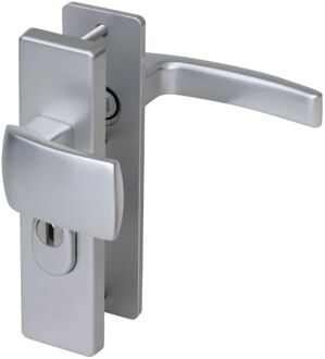 Nemef Veiligheidsbeslag Voor Deur 3415-ii - Aluminium Zwart - Skg*** Kerntrekbeveiliging Vaste Knop - Pc55mm