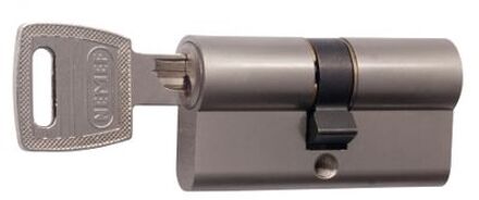 Nemef veiligheidscilinder 111/9 - Met boorbelemmering - Anti slagpick - SKG** - Met 3 sleutels - 1 cilinder in verpakking