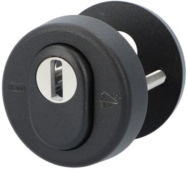 Nemef Veiligheidscilinderrozet Skg3 Rond Zwart