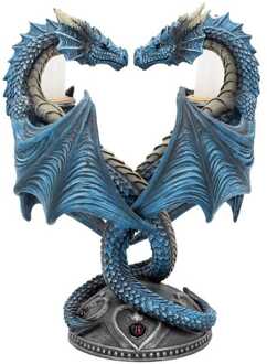 Nemesis Now Anne Stokes Candle Holder Dragon Heart 23 cm