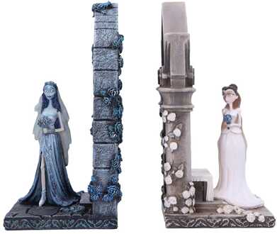 Nemesis Now Corpse Bride Emily and Victoria Bookends 19 cm