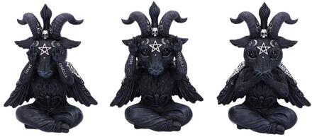 Nemesis Now Cult Cuties Figures Three Wise Baphoboo 13 cm