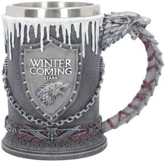 Nemesis Now Game of Thrones Bierpul House Stark - Game of Thrones Grijs