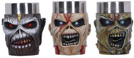 Nemesis Now Iron Maiden Shotglass 3-Pack Eddie