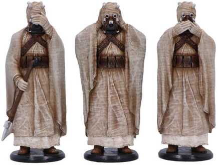 Nemesis Now Original Stormtrooper Statue Three Wise Tusken Raiders 14 cm